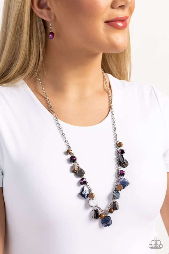 Caribbean Charisma - Pink Necklace - Paparazzi Accessories