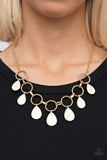 Golden Glimmer - Gold Necklace - Paparazzi Accessories