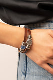 All Willy-Nilly - Blue Bracelet - Paparazzi Accessories