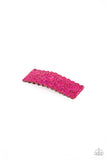 shimmery-sequinista-pink-hair clip-paparazzi-accessories