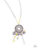 making-memories-yellow-necklace-paparazzi-accessories
