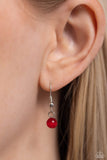 Everyday Excursionist - Red Necklace - Paparazzi Accessories