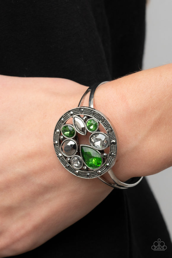 Time to Twinkle - Green Bracelet - Paparazzi Accessories