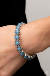 Lets be Buds - Blue Bracelet - Paparazzi Accessories