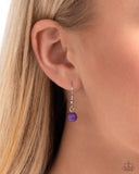 Barefoot Bohemian - Purple Necklace - Paparazzi Accessories