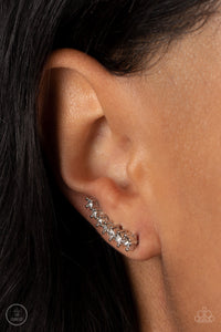 PRISMATIC and Proper - White Post Earrings - Paparazzi Accessories