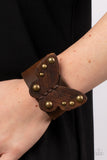 Butterfly Farm - Brass Bracelet - Paparazzi Accessories