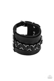 rocker-attitude-black-bracelet-paparazzi-accessories