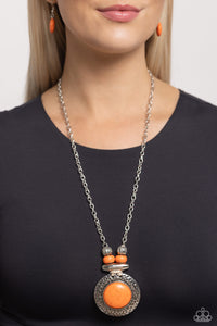 Archipelago Artisan - Orange Necklace - Paparazzi Accessories