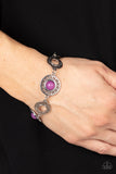 Coastal Charmer - Purple Bracelet - Paparazzi Accessories