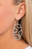 Seize the DAZE - Black Earrings - Paparazzi Accessories