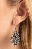 Palace Perfection - Silver Earrings - Paparazzi Accessories