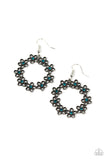 floral-halos-blue-earrings-paparazzi-accessories