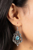 Palace Perfection - Blue Earrings - Paparazzi Accessories