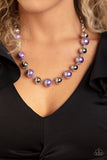 Dreamscape Escape - Purple Necklace - Paparazzi Accessories