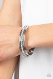 Prismatic Pizazz - Silver Bracelet - Paparazzi Accessories