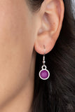 Moonbeam Magic - Purple Necklace - Paparazzi Accessories