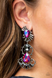 Ultra Universal - Pink Post Earrings - Paparazzi Accessories