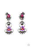 ultra-universal-pink-post earrings-paparazzi-accessories