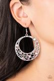 Enchanted Effervescence - Purple Earrings - Paparazzi Accessories