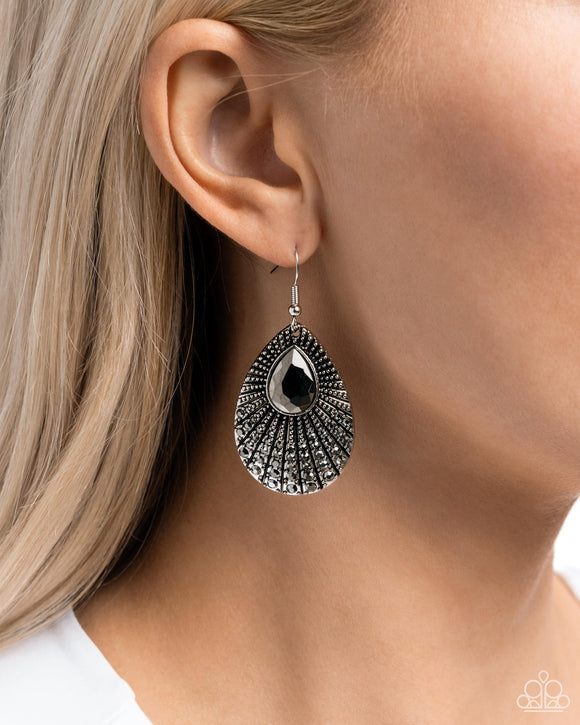 Urban Relic - Silver Earrings - Paparazzi Accessories