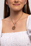 WOODnt Dream of It - Brown Necklace - Paparazzi Accessories