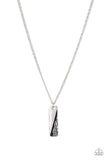 tag-along-silver-mens necklace-paparazzi-accessories