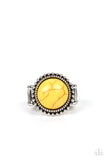 mesa-mecca-yellow-ring-paparazzi-accessories