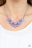 Ethereal Efflorescence - Purple Necklace - Paparazzi Accessories