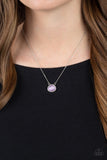 Treasure Me Always - Purple Necklace - Paparazzi Accessories