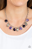 Best Decision Ever - Purple Necklace - Paparazzi Accessories