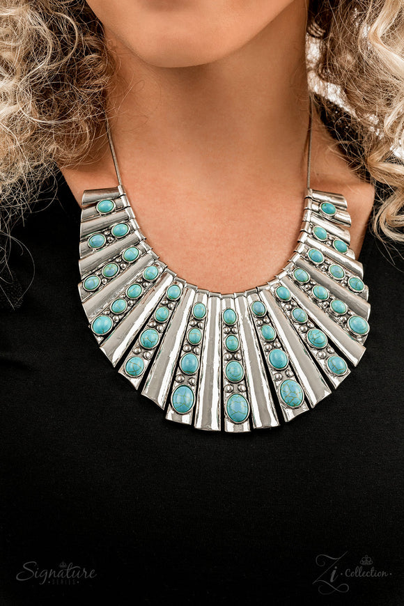 The Ebony - 2022 Zi Collection Necklace - Paparazzi Accessories