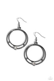 refined-rotation-black-earrings-paparazzi-accessories