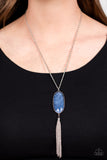 Southern Stroll - Blue Necklace - Paparazzi Accessories