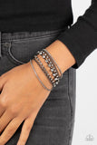 Interstellar Interlude - Black Bracelet - Paparazzi Accessories