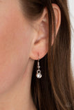 Prismatically Twitterpated - Silver Necklace - Paparazzi Accessories
