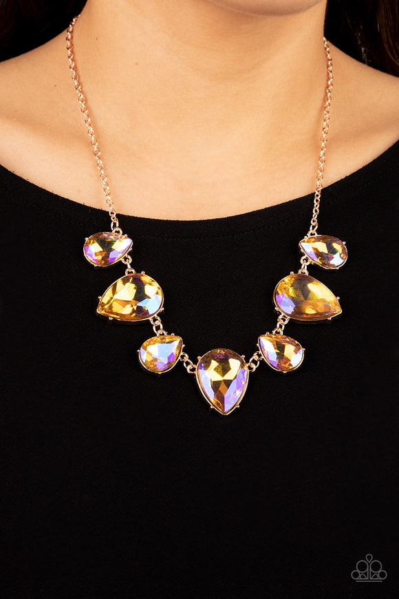 Otherworldly Opulence - Multi Necklace - Paparazzi Accessories