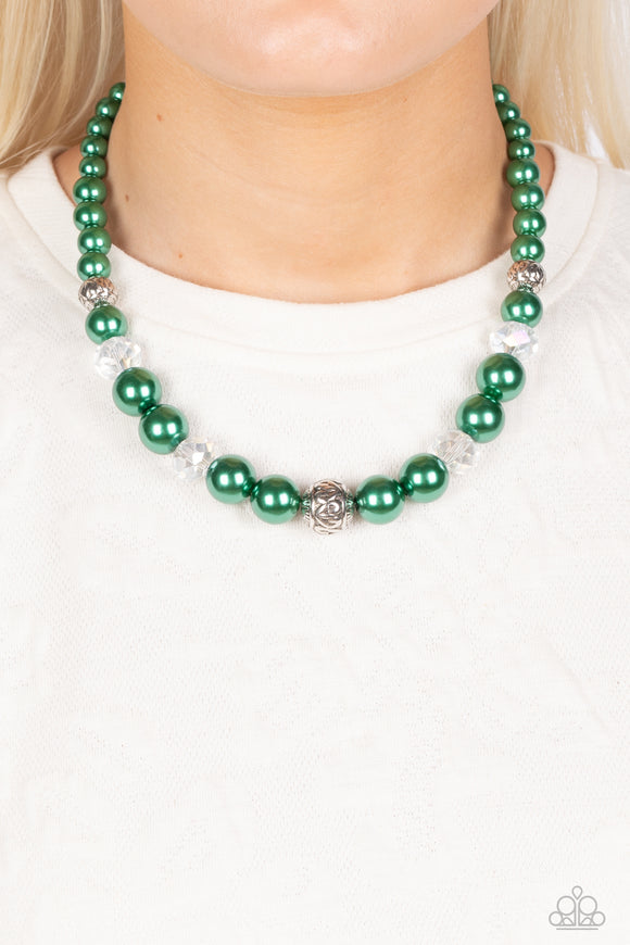 The NOBLE Prize - Green Necklace - Paparazzi Accessories