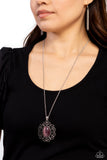Sentimental Sabbatical - Purple Necklace - Paparazzi Accessories