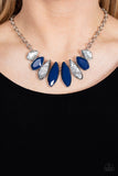Crystallized Couture - Blue Necklace - Paparazzi Accessories