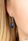 Crystallized Couture - Blue Necklace - Paparazzi Accessories