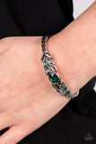 Vogue Vineyard - Green Bracelet - Paparazzi Accessories
