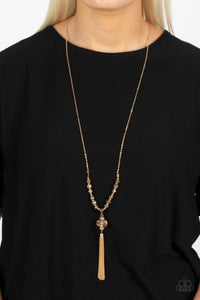 One SWAY or Another - Gold Necklace - Paparazzi Accessories