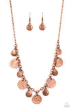 model-medallions-copper-necklace-paparazzi-accessories