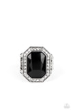 a-royal-welcome-black-ring-paparazzi-accessories