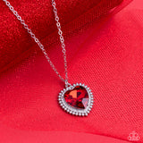 Sweethearts Stroll - Red Necklace - Paparazzi Accessories