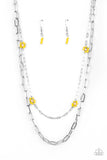 bold-buds-yellow-necklace-paparazzi-accessories
