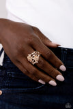 Anything ROSE - Rose Gold Ring - Paparazzi Accessories