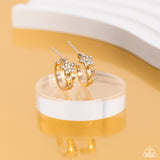 Starfish Showpiece - Gold Earrings - Paparazzi Accessories