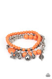 individual-inflorescence-orange-bracelet-paparazzi-accessories
